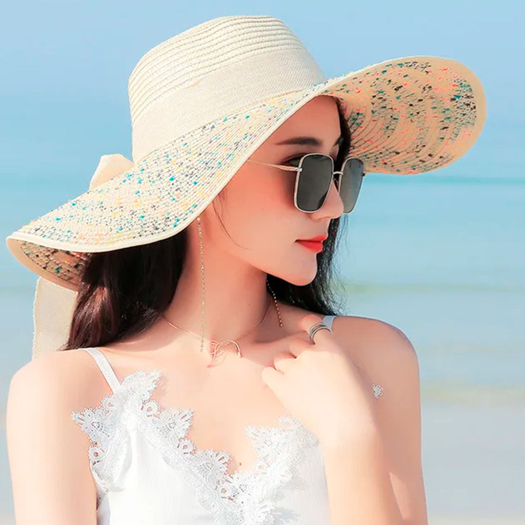 chapeus de praia feminino