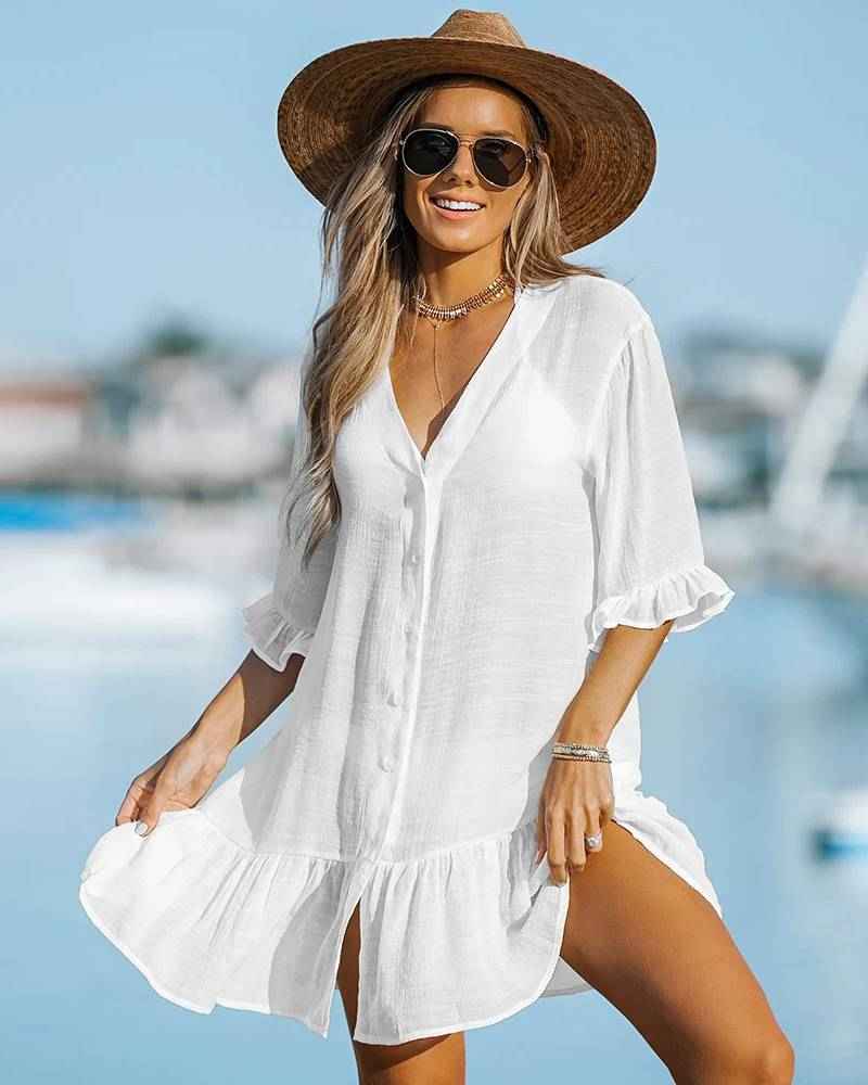 Saída de Praia Luskentyre - Meu Bikini
